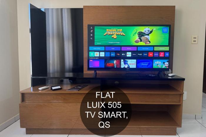 Luix Londrina Flat , 505, 43 m2, QS, Smart TV