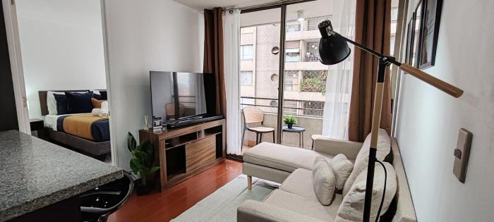 Departamento cercano Movistar Arena, Teatro Capoulican y Teatro Cariola