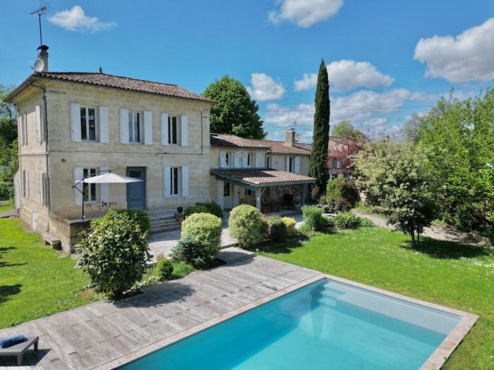 Elégante villa en pierre près de Saint-Émilion