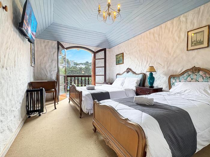 Lareira 1 suíte 1 quarto Jacuzzi Churrasqueira