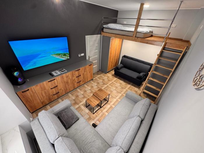 Zarzewska Apartments - PARKING gratis, konsola XBox, TV 65", ekspres do kawy, elastyczny czas zameldowania, późne wymeldowanie