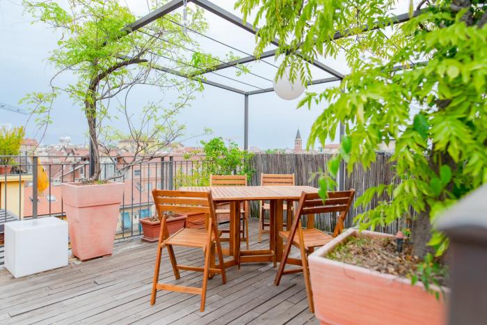 AC, Terrace, Parking, TERRAZZA SUI TETTI