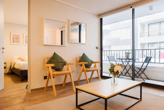 Cozy Apt in Downtown Santiago Perfect for 2