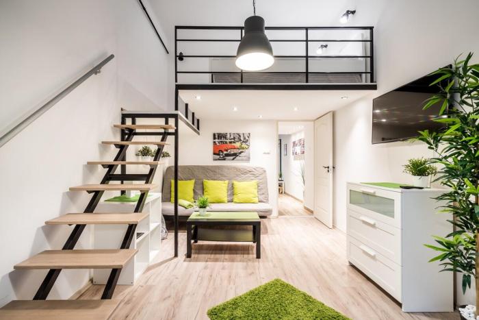 Cozy Garden Loft - 2 queen beds, 5min to Szimpla