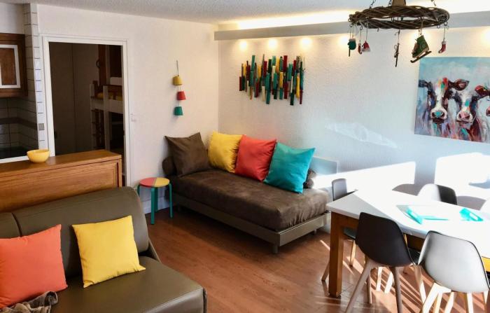 Résidence Le Praz - Studio cabine 4 personnes 3exposé Sud MAE-7811