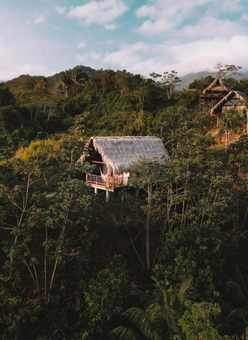 Cielva Tayrona - Cabaña Quetzal Vista al Mar AC
