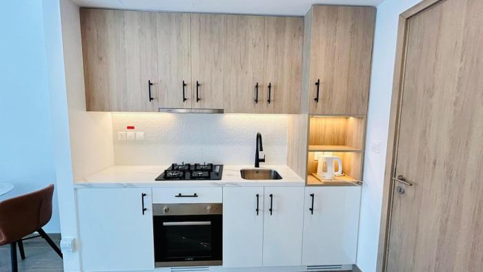 studio in best community-podium level with terrace