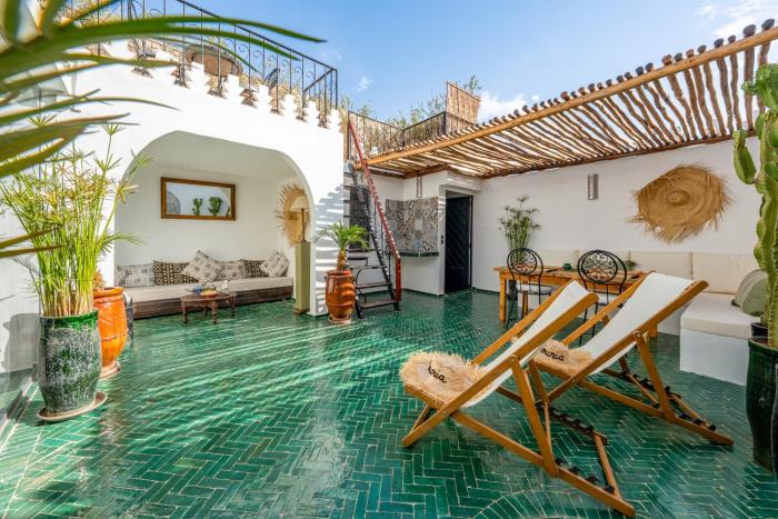 Riad privatisé terrasses et matin gourmand