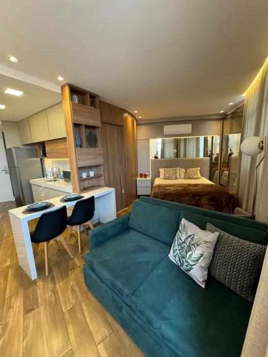 Apartamento área central portaria 24 horas