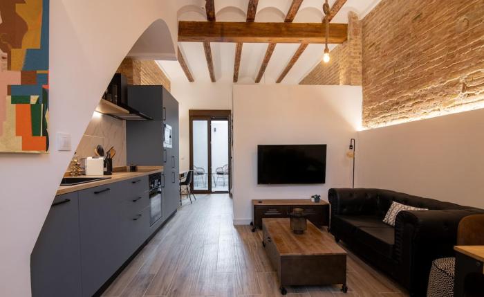 Grandmas fishermens house in Cabanyal