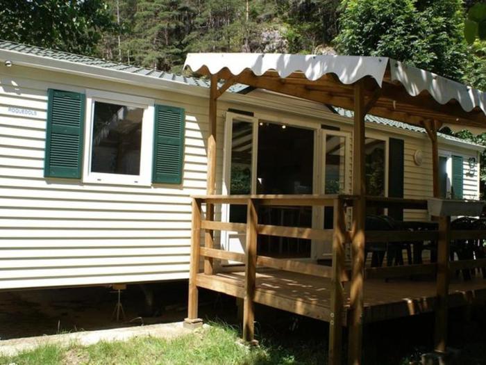 Mobil-home pour 6 pers. avec Terrasse à Meyrueis - API-1-52-342