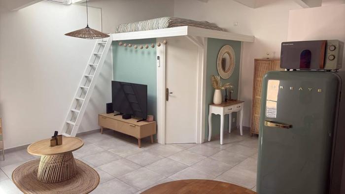 Appartement chaleureux climatisé