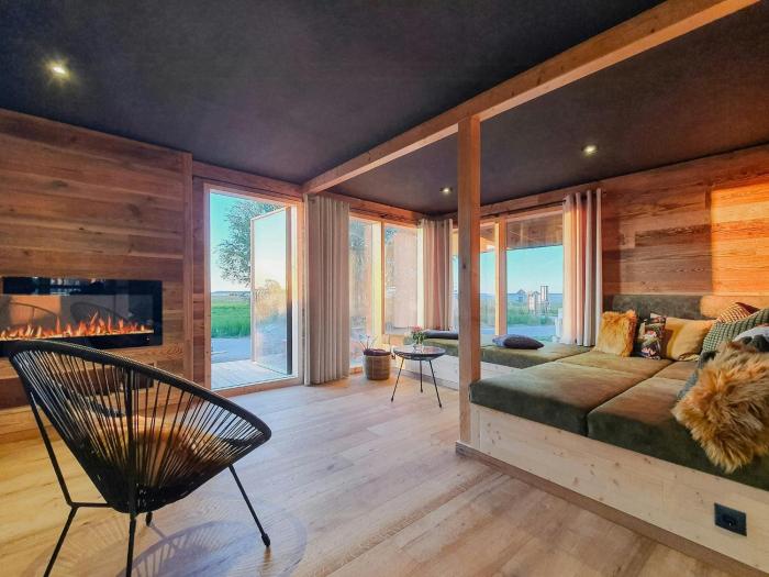 Luxury Chalet With Sea View At Salzhaff