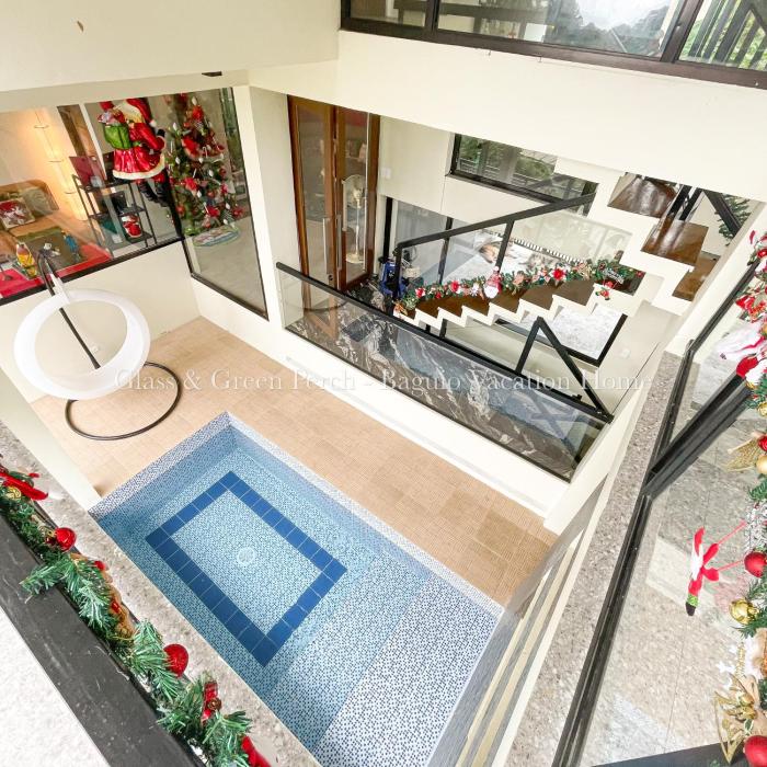Private Home with Heated Pool in Baguio City - Glass & Green Perch