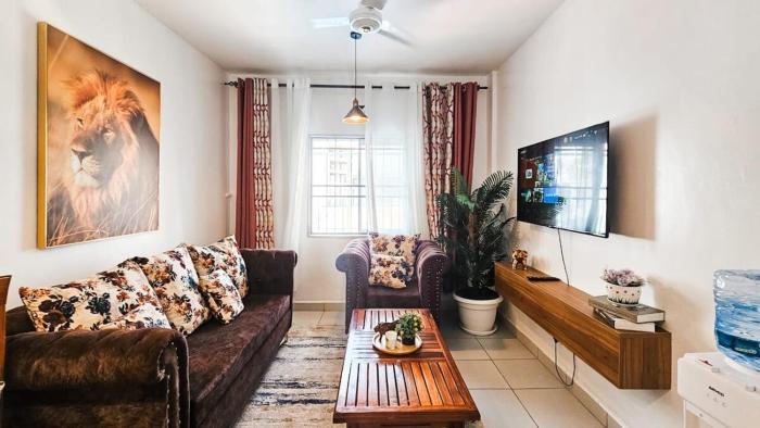 3bdrm mombasa CBD pool, gym, washer