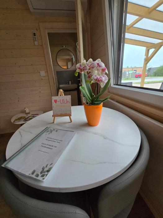 Mini Ferienhäuschen am Bergheider See