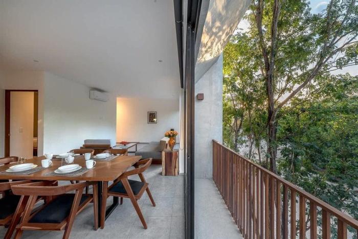 Bright 2BR in Aldea Zama with Rooftop Pool & Wi-Fi