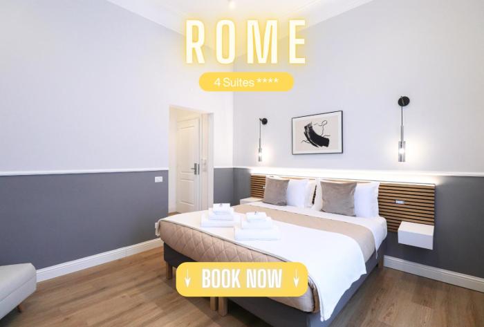 St Peter & Vatican Luxury Suites - Boutique Suites in Rome Centre & Vatican - AC, Wifi & Metro 5 min