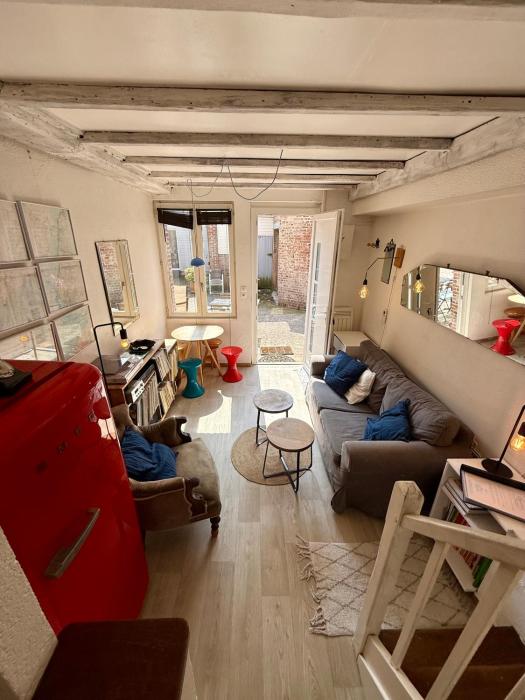 Joli maison de pêcheur à 50m de la plage en plein centre