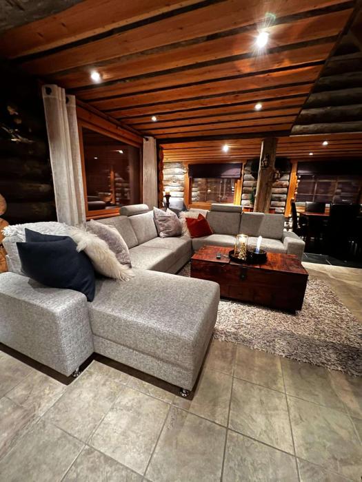 Cabin with the view of Northen light