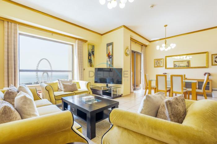 Ain Dubai & Sea Views 2BR Unit Close to Beach, Shams 4, Jumeirah Beach Residence by Deluxe Holiday Homes