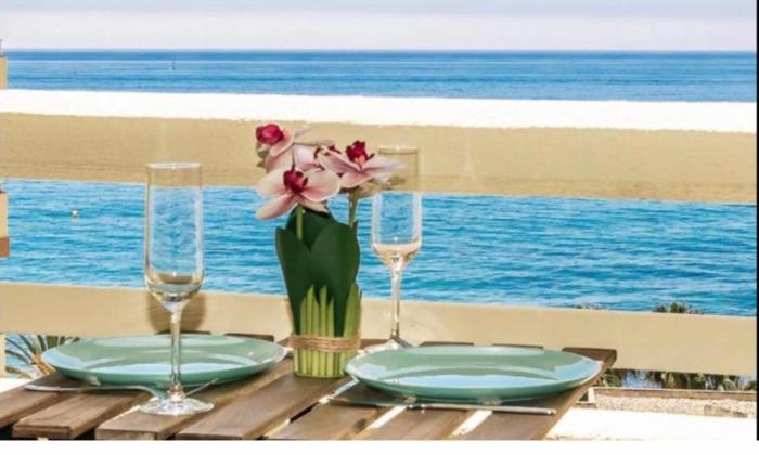 Beachfront Apartment In Mijas Costa 2-1A