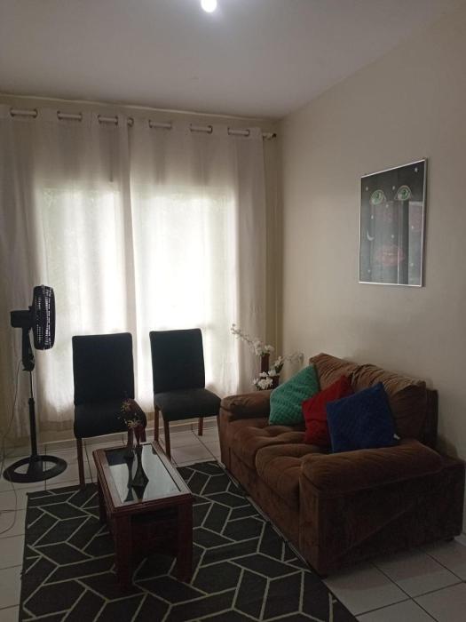 Apartamento com Wi-Fi e lazer completo