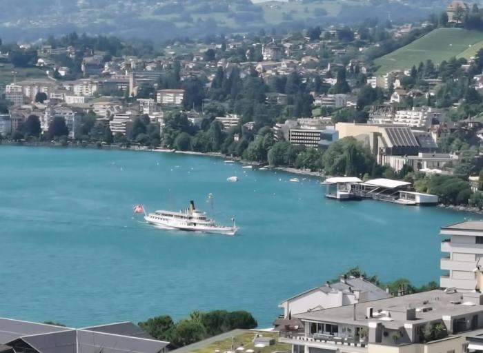 Appartement Montreux Centre, vue panoramique sur le lac et les montagnes