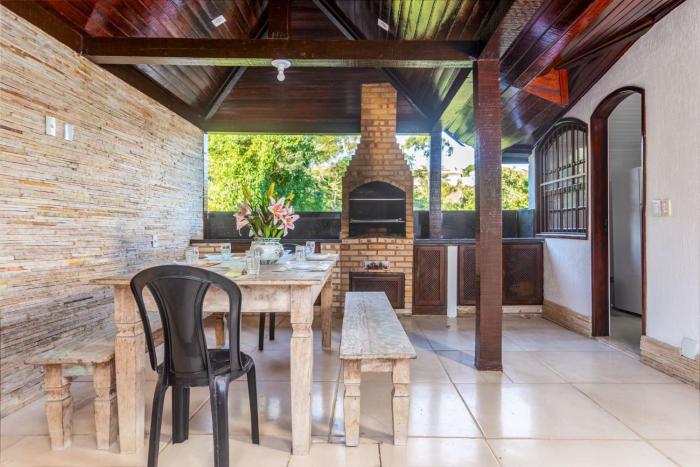 WB08 Linda casa 03 quartos c churrasqueira - Condomínio Clube- Geribá!