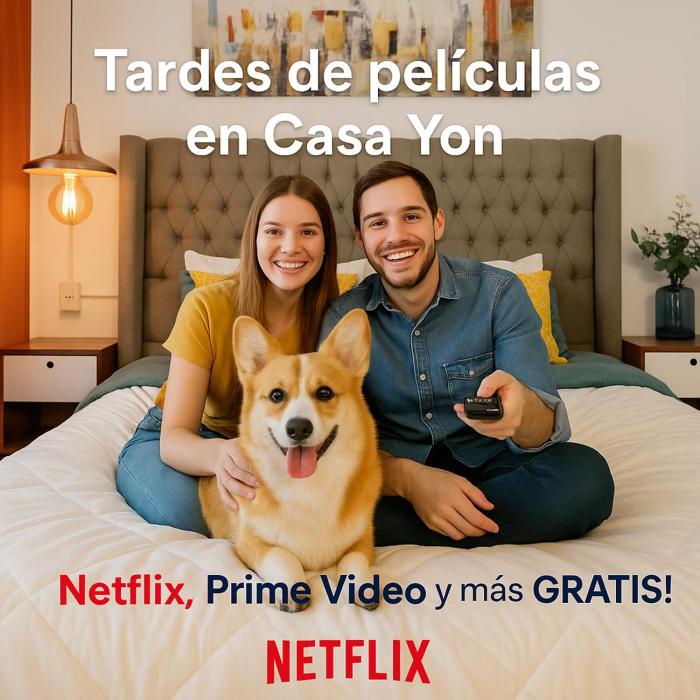CASA YON free parking, pet friendly, high speed wifi, Netflix, Amazon Prime factura