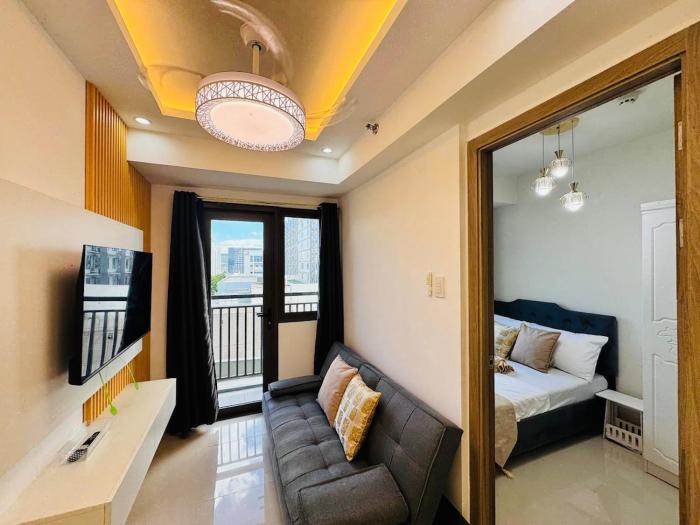 S Residences Room 830 1BR near SMX,SM ARENA,Airport,DFA by Prime Stay