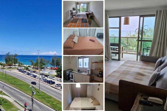 Top Recreio! 2 Suítes-Varanda-Vista Mar-Piscina-Garagem-WiFi