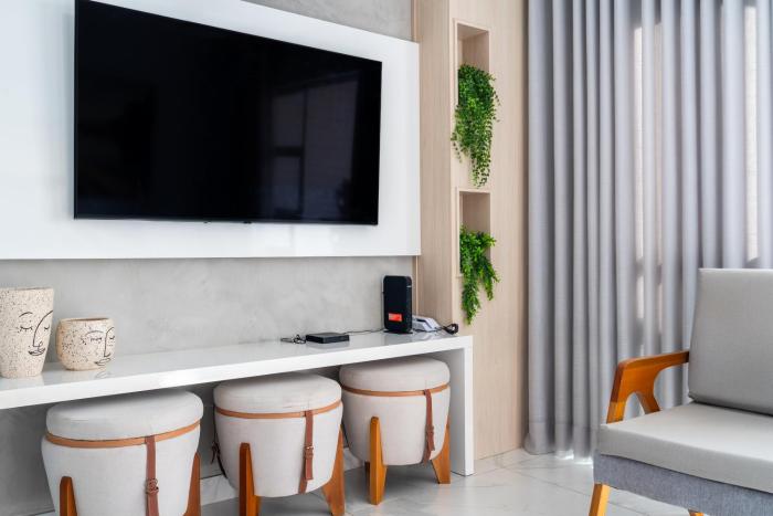 5min Praia do Forte | Apto Premium c Garagem