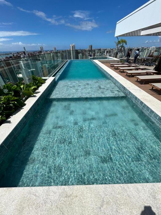 Apartamento Sofisticado Beach Class Beira Mar