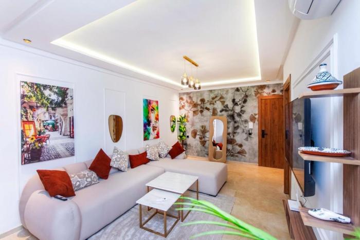 Modern apartment-pool-secure Gueliz