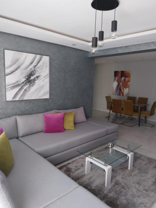 Cosy Apartment Prestigia Hay Ryad 2CH Salon 2 SDB