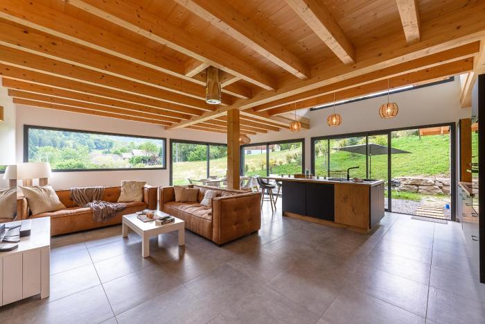 Villa Alésia - Jacuzzi et vue montagnes, environnement apaisant