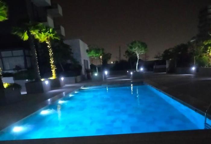 CASABLANCA BORD dE MER A 200 m DE LA PLAGE Appartement Haut de gamme 2 Chambres avec 2 Salles de bain Piscine Salle de Sport plage