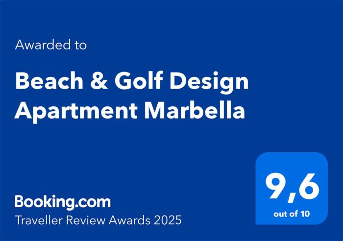 Beach & Golf Design Apartment Marbella
