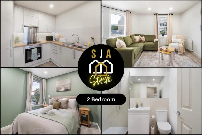 Berry Street Stay - SJA Stays - Modern 2 Bed Apartment