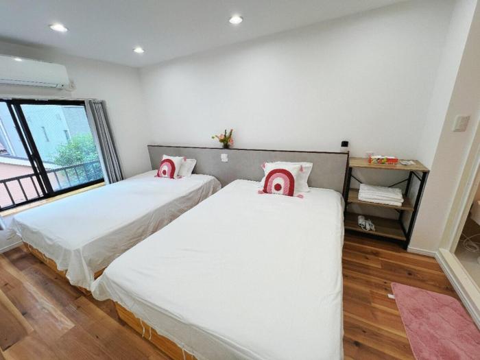 浅草花日美居 Asakusa Hanabi 303 Twin Bedroom 4 min walk to Senso-ji Temple Direct access to Narita Haneda Airport Hosts listings areat the same address