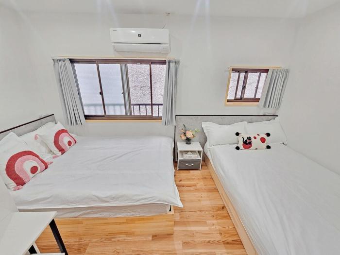 浅草花日美居 Asakusa Hanichi 206 Twin Bedroom Asakusa Temple 4 min walk Direct subway access to Narita and Haneda Airports Hosts listings areat the same address