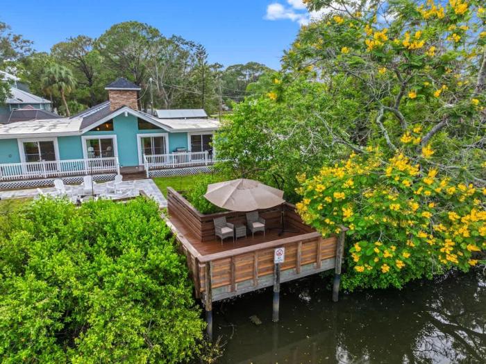 Waterfront kayaks new pool amenities galore