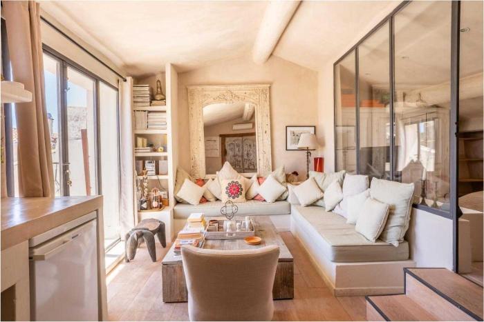 Appt moderne AC 2BR 3P Beach 5min-St Tropez