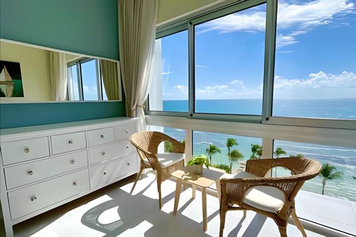 Caribbean OceanView 1Bdrm Beachfront Apartment