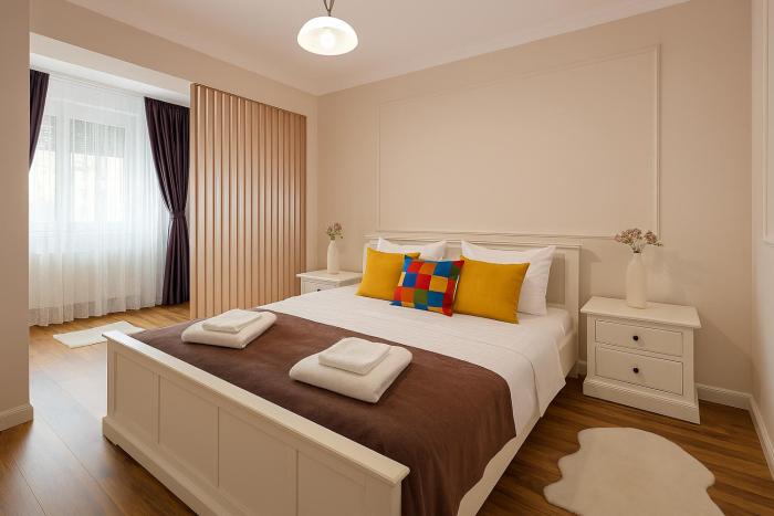 Mid Velvet Apartment, Free Parking, Self Check-in