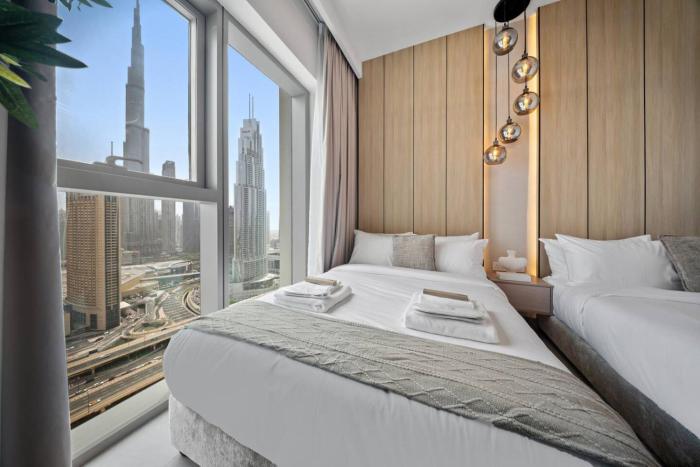 Serene 2BR Burj View DT Dubai