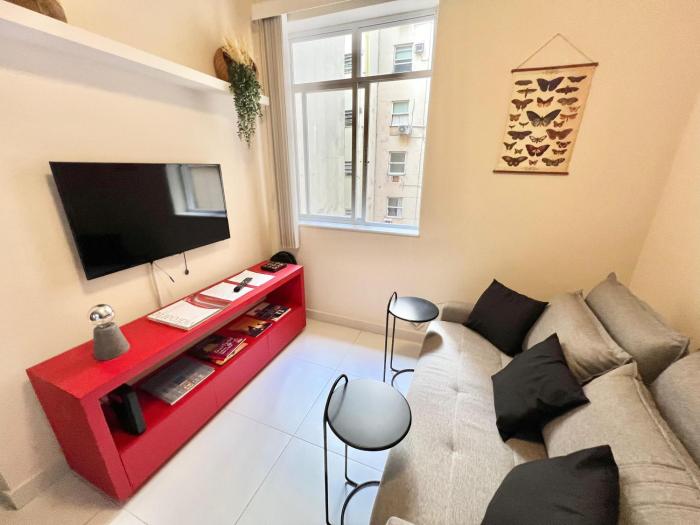 Apartamento pertinho da praia e do metrô