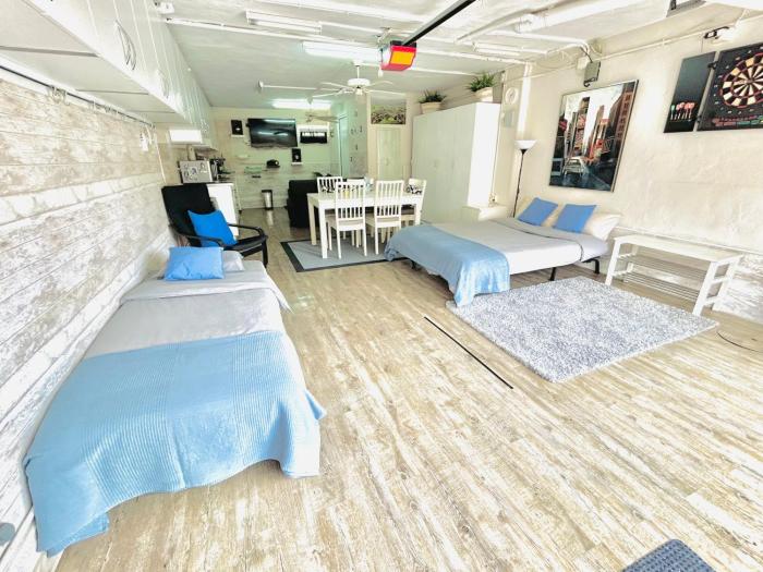 Estudio-loft con playas cercanas