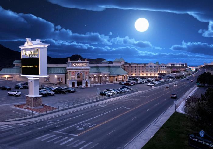 Peppermill Hotel Casino in W Wendover, Nevada